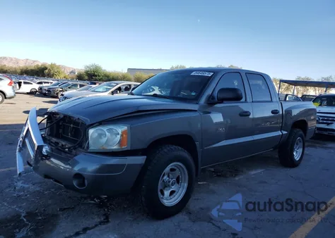 2006 Dodge Dakota Quad Slt из США, поврежденный, VIN 1D7HE48N56S556321